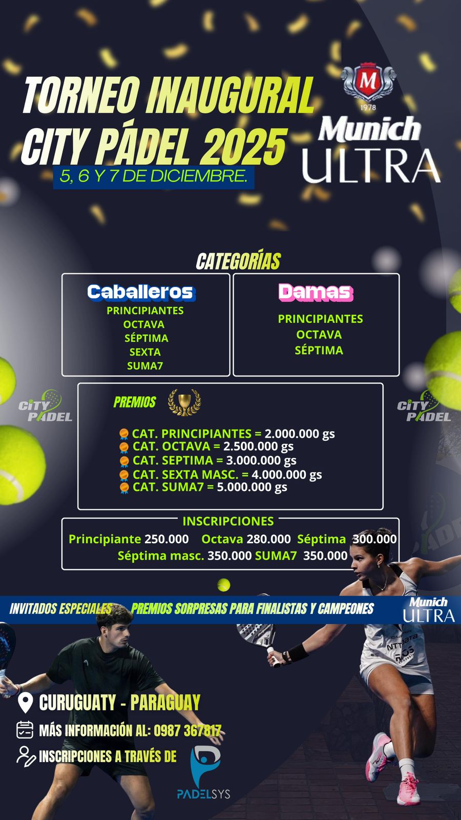 TORNEO INAUGURAL CITY PADEL 2025